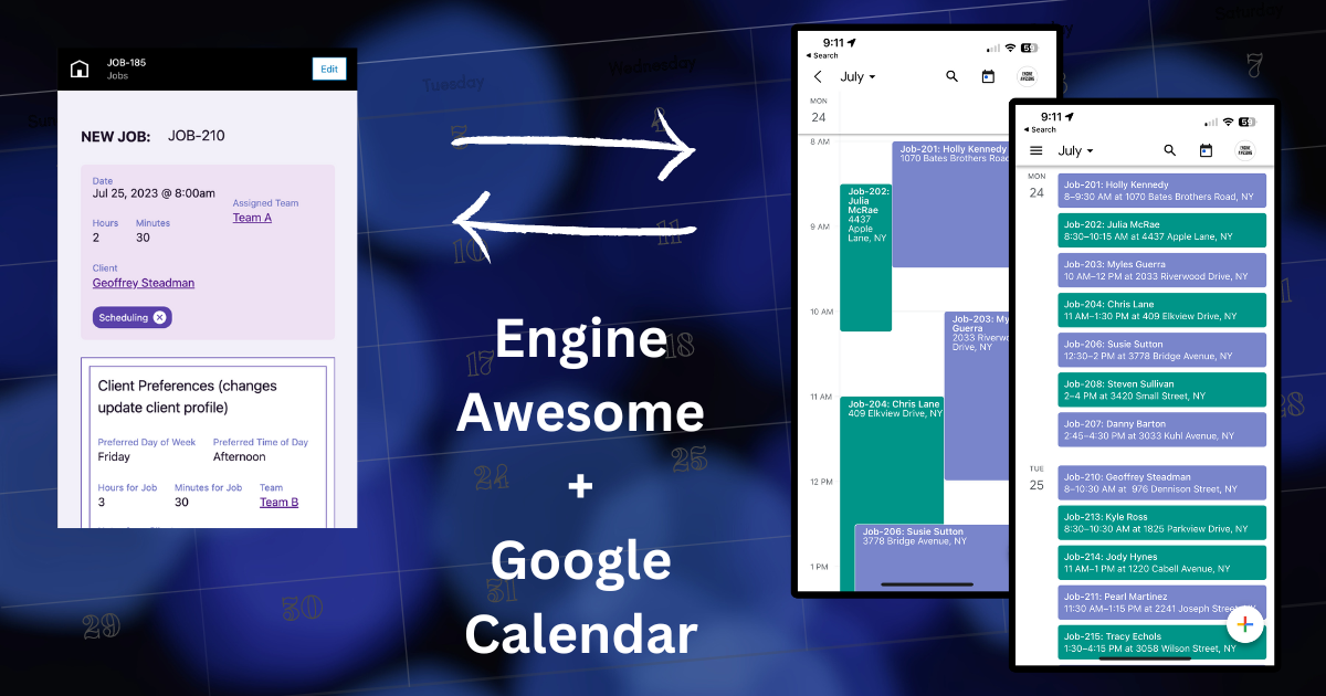 Google Calendar and Engine Awesome: The Ultimate Power Schedule 